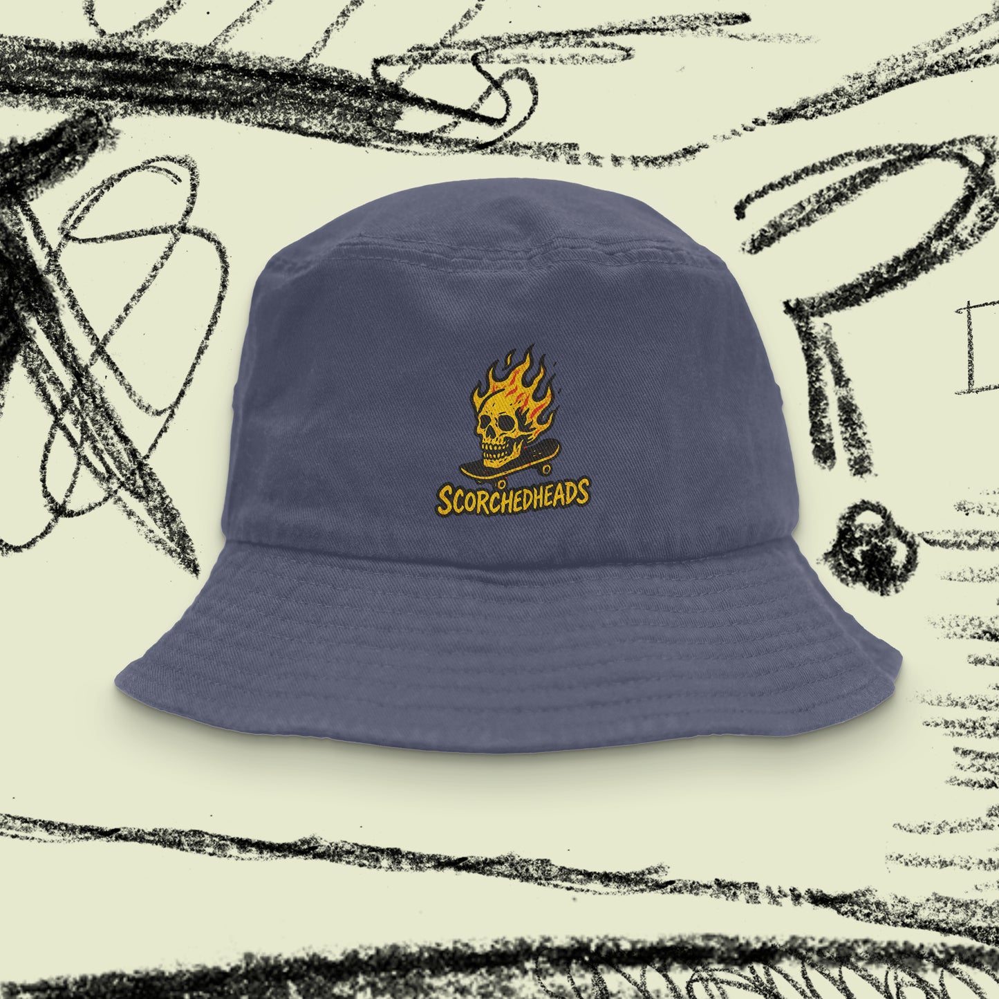 Scorched Heads Bucket Hat
