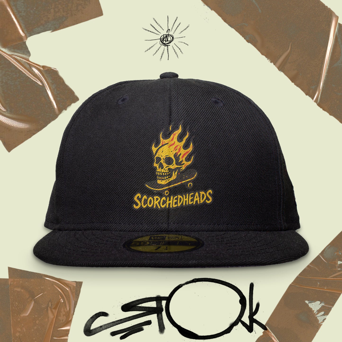 Scorched Heads Snapback