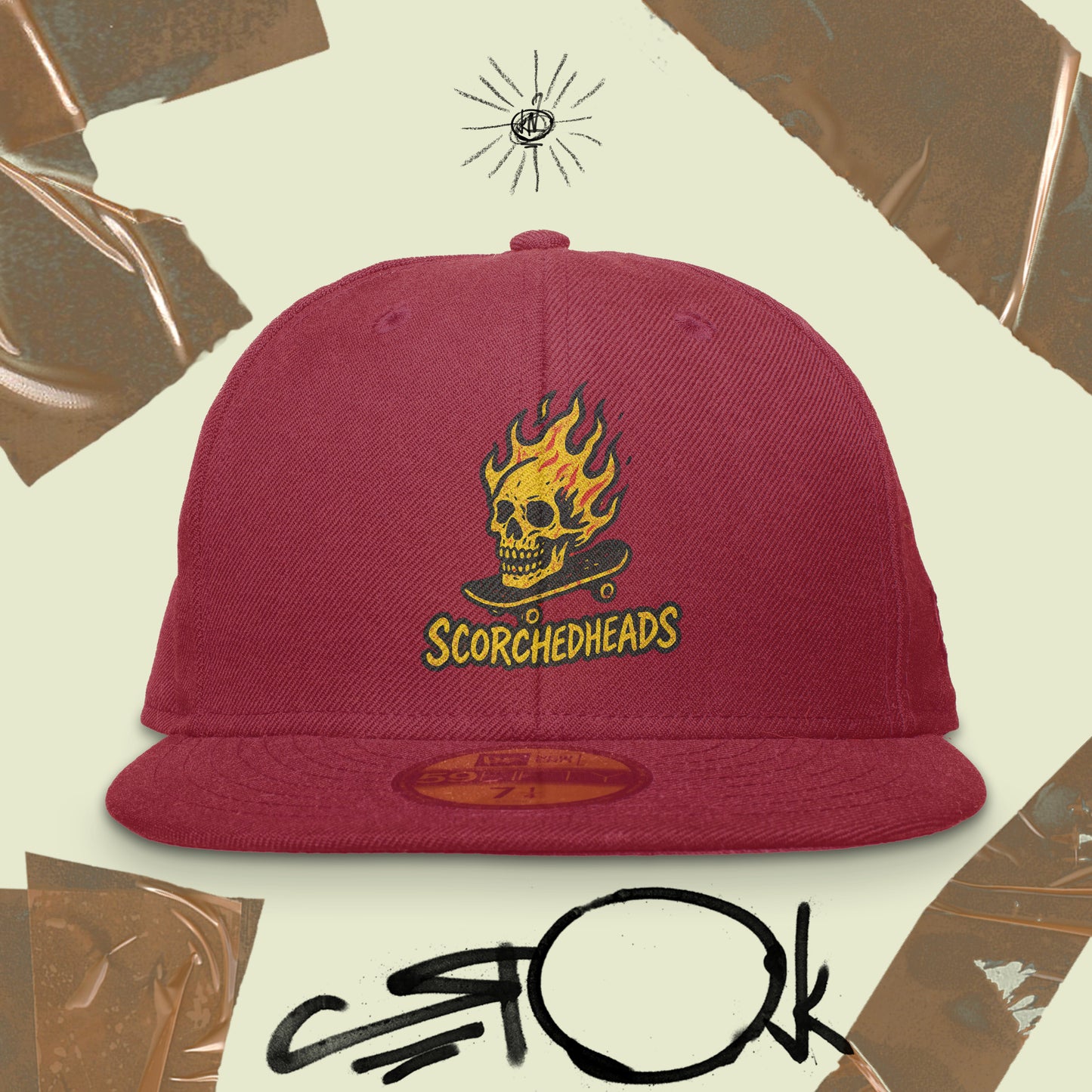 Scorched Heads Snapback