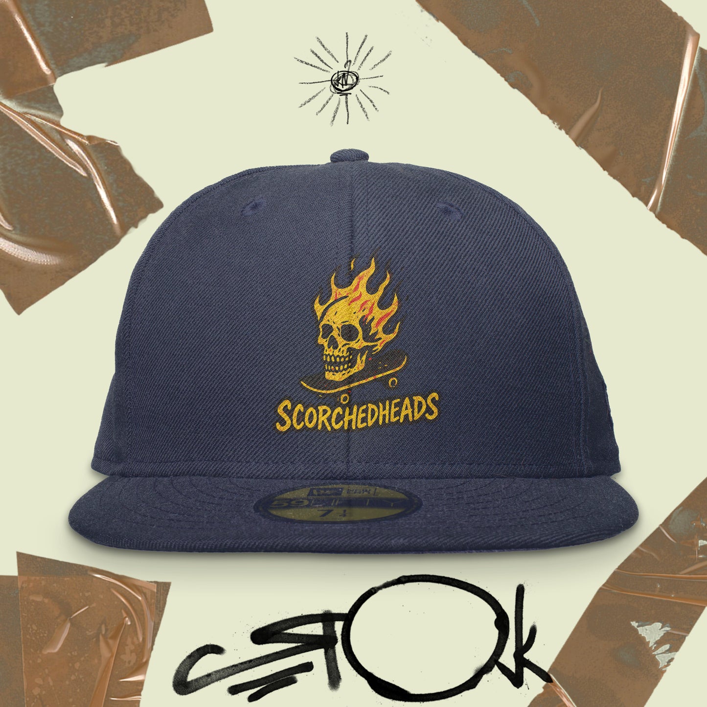 Scorched Heads Snapback