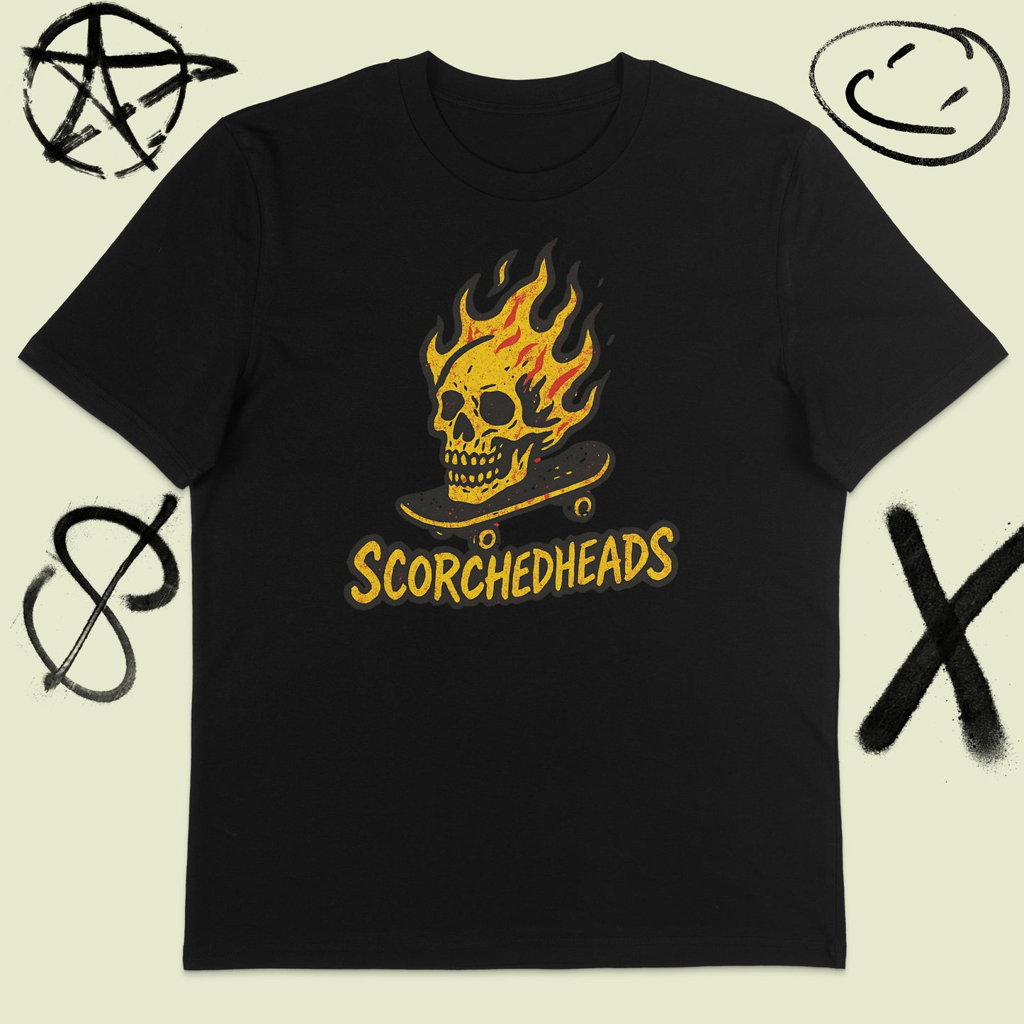 Original Scorched Heads T-Shirt