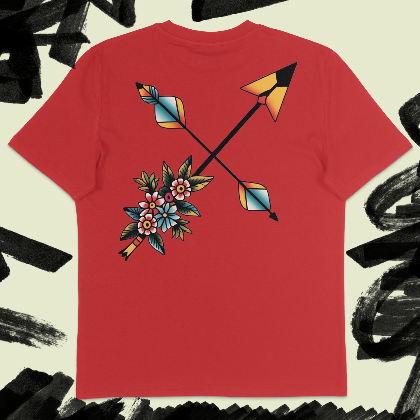 Floral Arrow T-Shirt