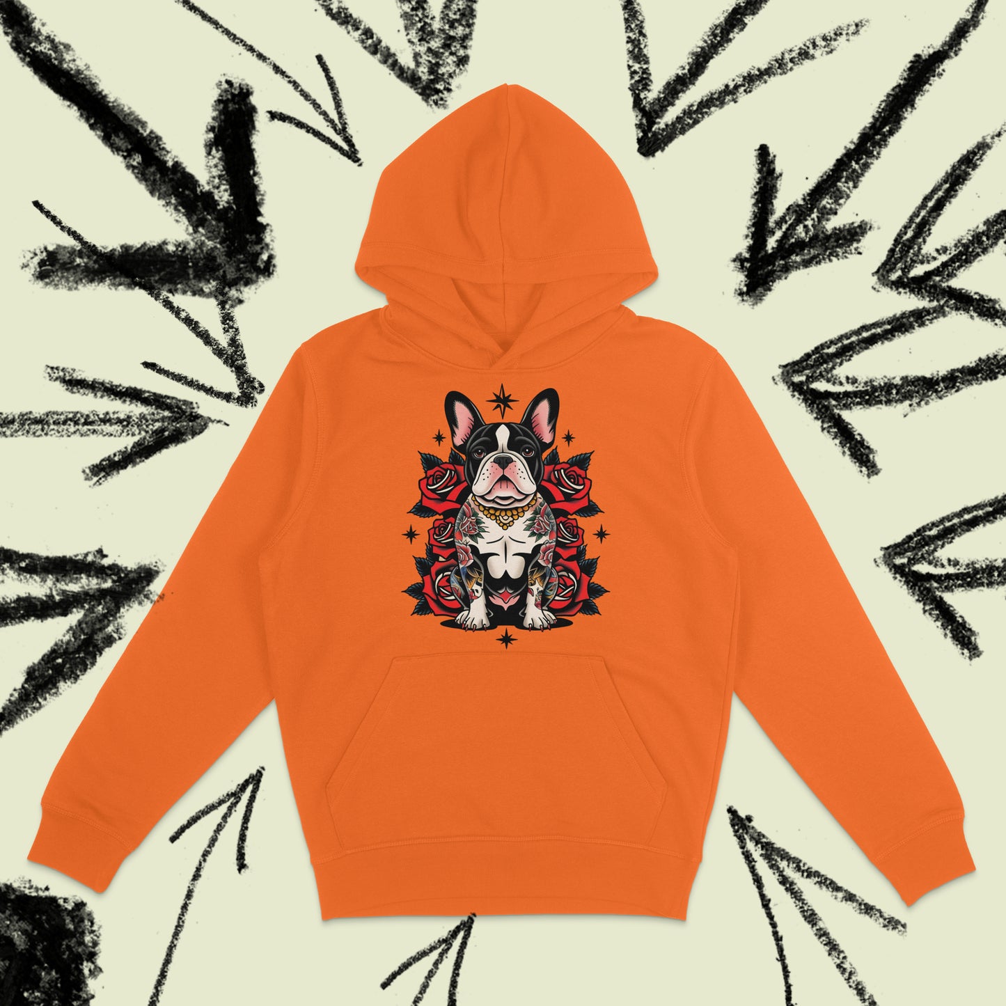 Bowie the French bulldog Hoodie