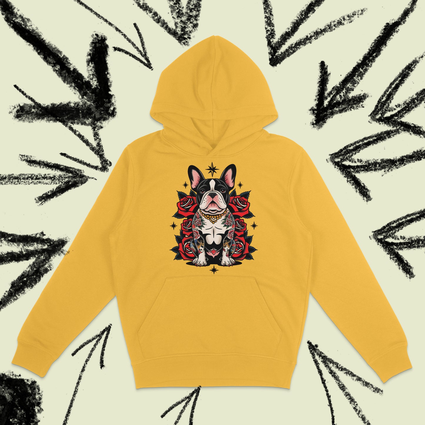 Bowie the French bulldog Hoodie