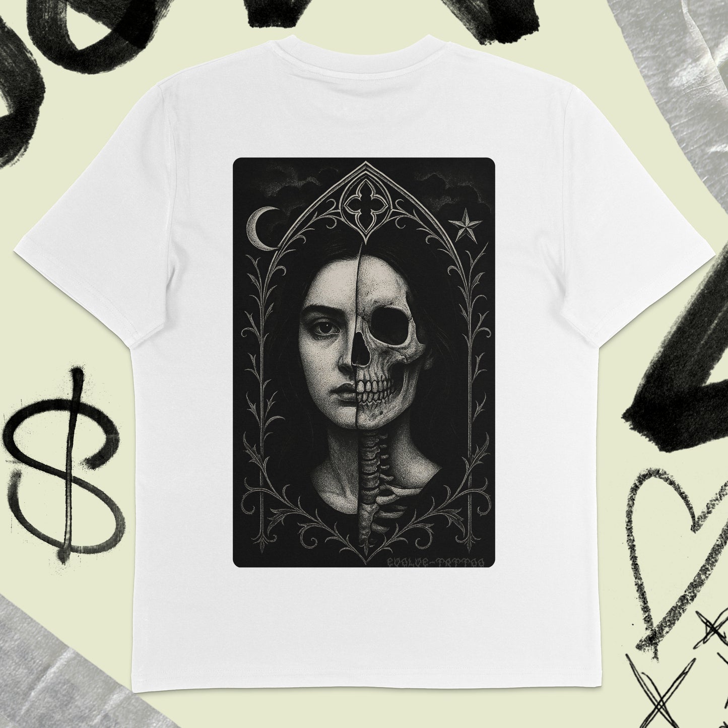 The Line Between T-shirt @dclxvi.tattoo