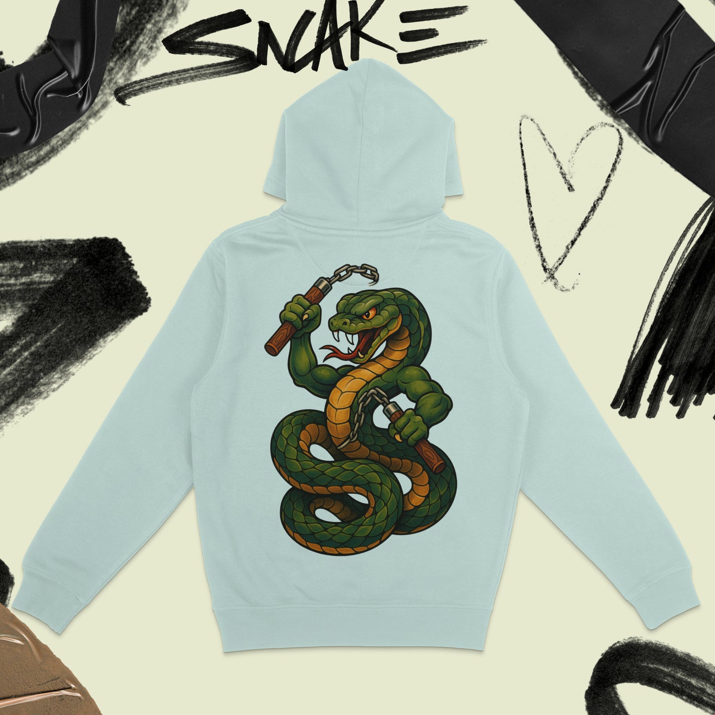 Snake Ninja Hoodie