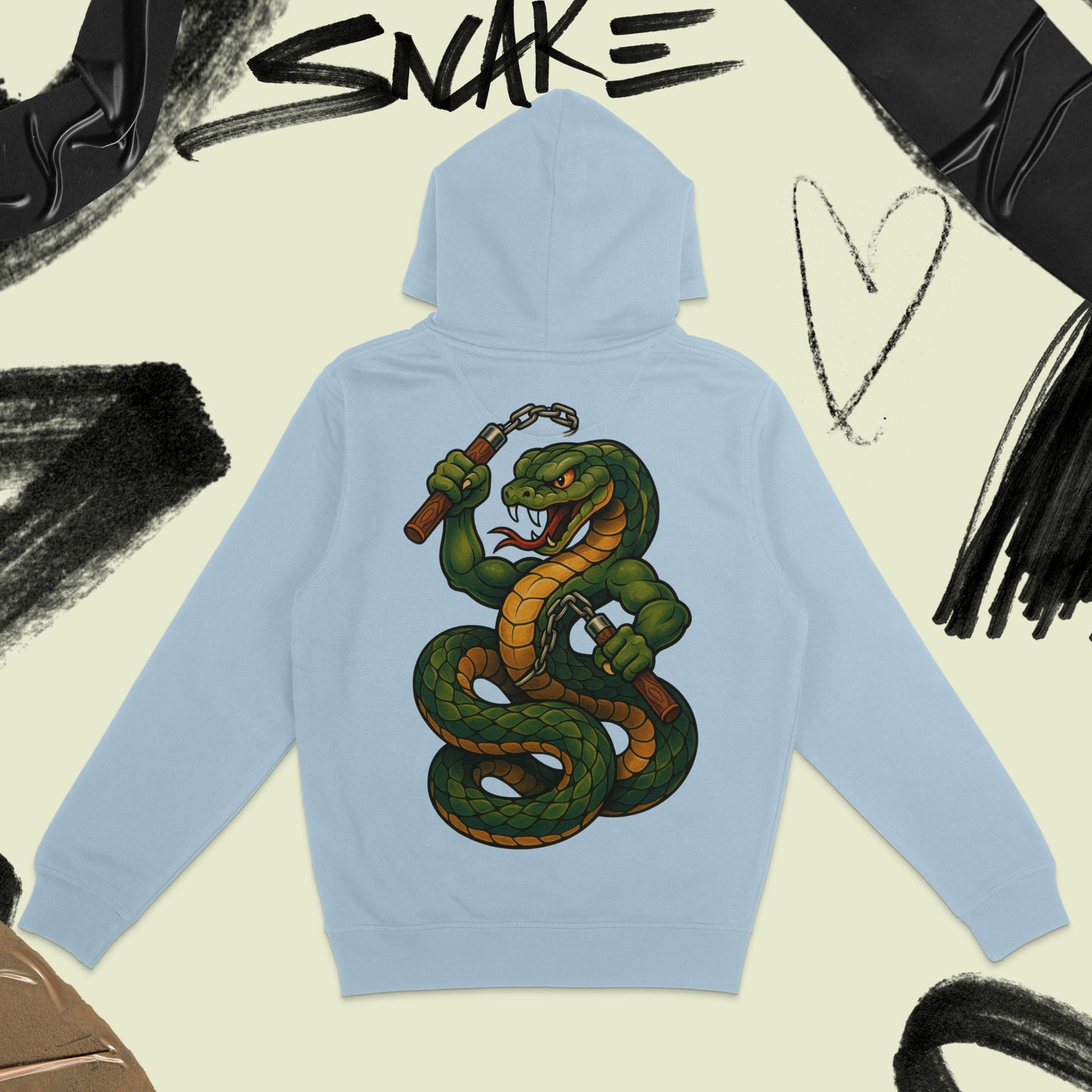 Snake Ninja Hoodie