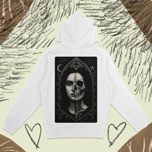 The Line Between Hoodie @dclxvi.tattoo