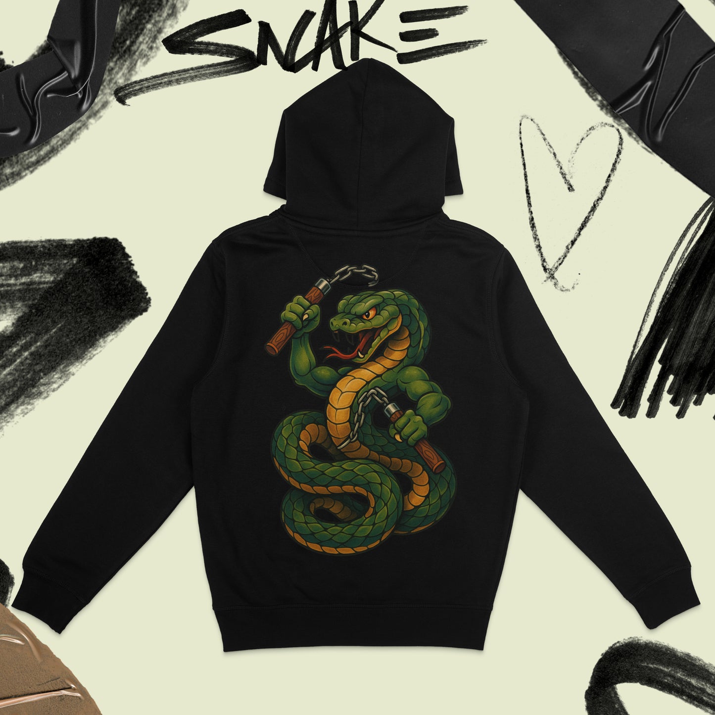 Snake Ninja Hoodie